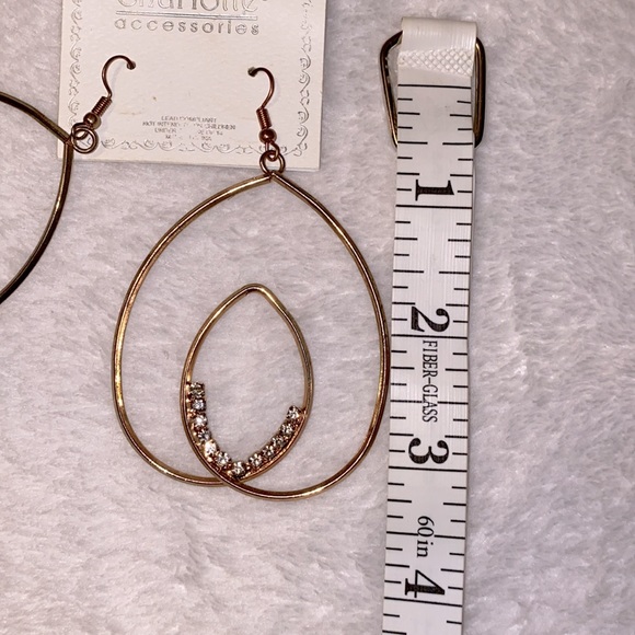 Charlotte accessories teardrop earrings - Picture 5 of 5